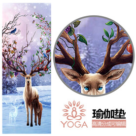 瑜伽垫图案