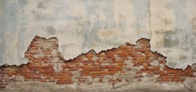 复古斑驳红砖水泥墙背景墙壁画