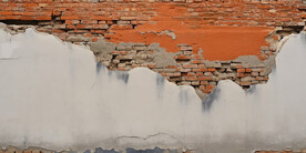 复古斑驳红砖水泥墙背景墙壁画