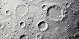 月球背景墙壁画