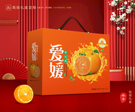 爱媛包装 果冻橙礼盒