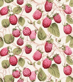 花纹浆果草莓背景图案