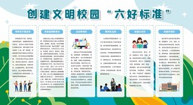 创建文明校园六好标准