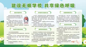 学校校园控烟健康教育宣传栏