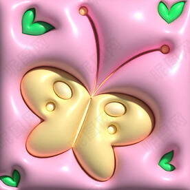 3D卡通膨胀风微信头像