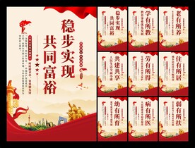 共同富裕党建海报