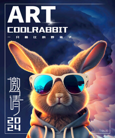 兔子海报