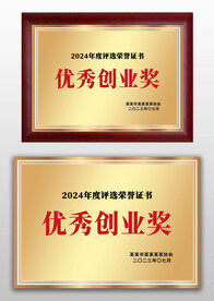 金色金属感荣誉奖牌铜牌金牌