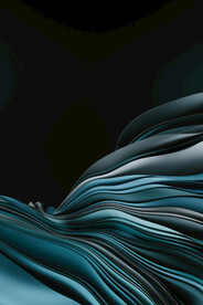 蓝色流体渐变科技线条背景