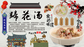 蹄花汤背景墙