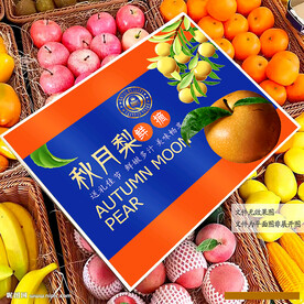 秋月梨礼盒 梨包装 