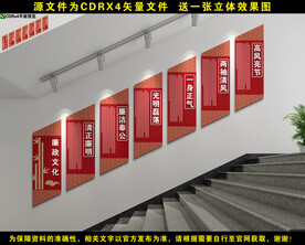 廉政楼梯文化