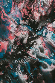 彩色油漆飞溅纹理