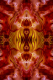 暗红色流体渐变科技线条背景