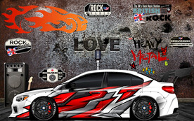 白色涂鸦背景墙