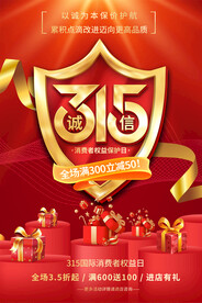 315活动海报