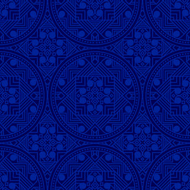 深蓝色数码无缝连续印花图案