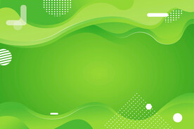 绿色渐变抽象科技线条背景