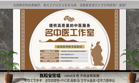 中西医结合医院形象墙