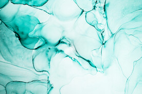 绿色水彩水墨装饰画背景