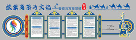 茶马文化文化墙