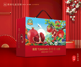 石榴包装 水果礼盒