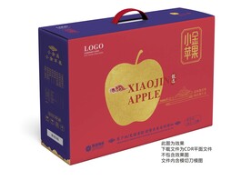 苹果手提礼盒包装