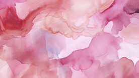 红色水彩水墨背景