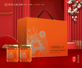 蜂蜜包装 百花蜜礼盒
