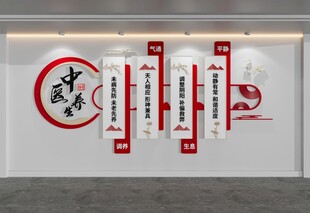 中医养生中医院文化墙