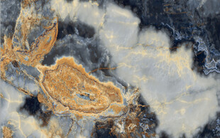 高清金色幻影蓝大理石