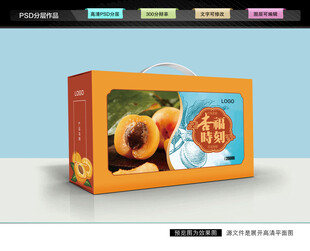 杏子礼盒 水果包装
