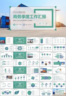 物流运输快递行业总结计划PPT