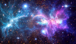 黑色宇宙星空背景