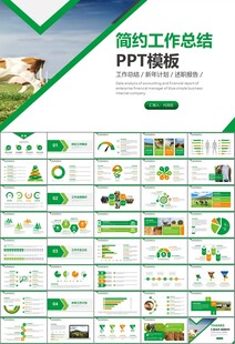 生态牧场畜牧业养殖乳业PPT