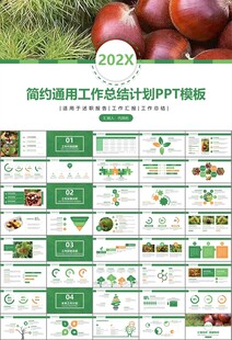 营养美食美味板栗种植宣传PPT