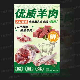 羊肉海报