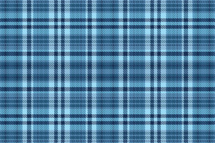 蓝色格子布纹纹理图案
