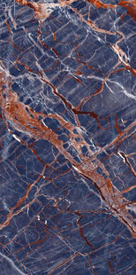 蓝棕纹理大理石石材