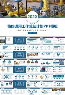热力公司总结计划述职汇报ppt