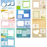 2011韩风可爱台历