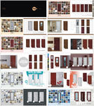 木门画册 木门样本图