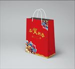 新春手提袋展开图