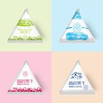 蓝莓 三角包 样机