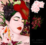 美容画册 宣传画 时尚油品海报