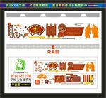 校园文化墙 礼文化墙