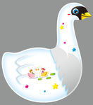 卡通天鹅设计
