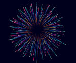 烟花AI矢量图