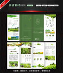 茶文化 三折页