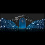 浪漫星空主题背景